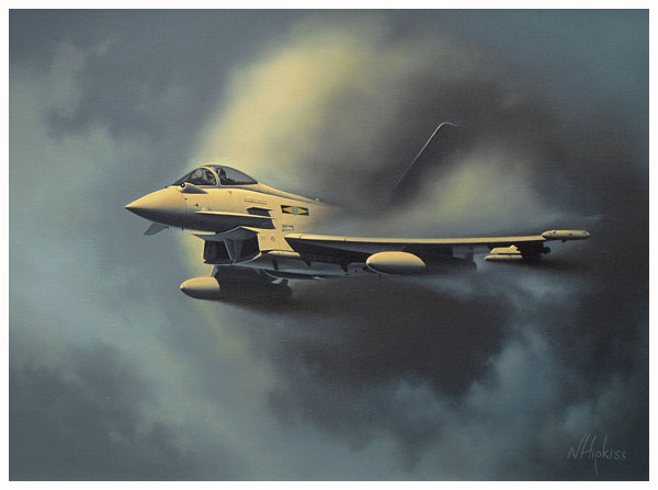 Typhoon Surge by Neil Hipkiss Aviation Artist