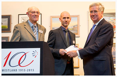 westland centenary prize presentation