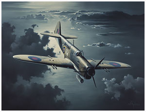 Aviation art commission by Neil Hipkiss GAvA