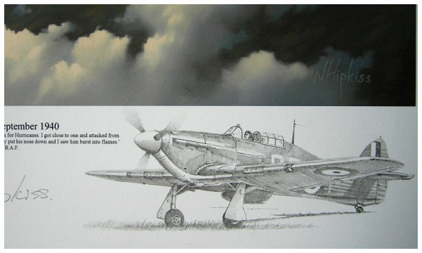 Remarque Aviation Print - by Neil Hipkiss Aviation Artist