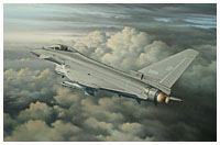 Typhoon Dawn - Aviation Art by Neil Hipkiss 